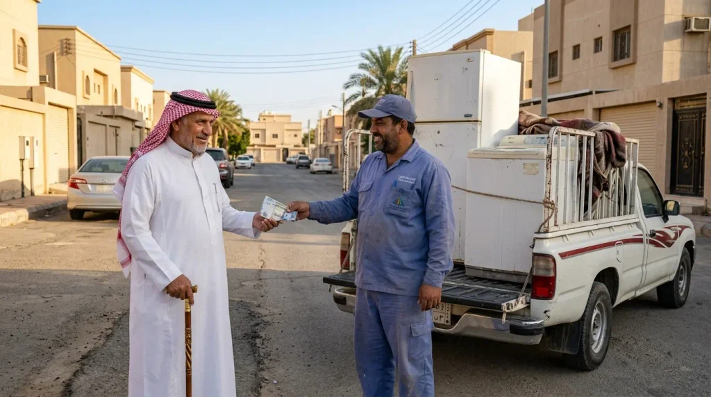 دفع كاش فوري لسكراب حي العزيزية المدينة المنورة